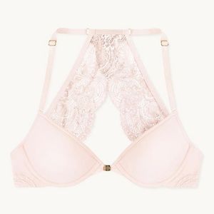 ThirdLove Pink Lace Racerback Bra